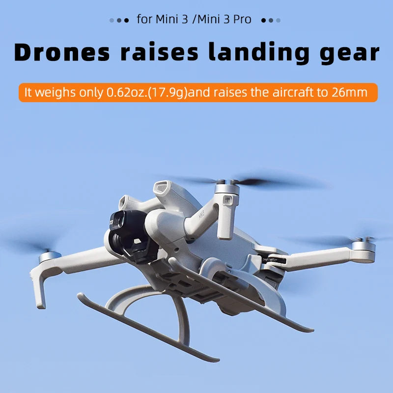 Foldable Landing Gear for DJI Mini 3/MINI 3 PRO, Foldable Landing Gear for DJI Mini