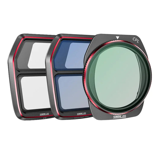STARTRC Lens Filter for DJI Air 3S/Air 3 – CPL, UV, Natural Night Clip-on Aluminum Alloy Filters, 3.4g–5.8g