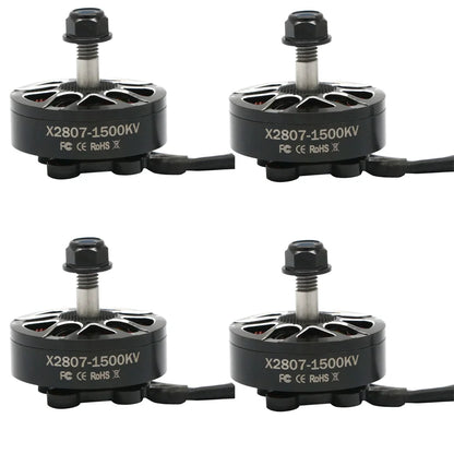 4pcs Uangel x2807 1300kv 1500kv 1700kV 6-7 인치 FPV 프리 스타일 7 인치 LR7 드론을위한 브러시리스 모터