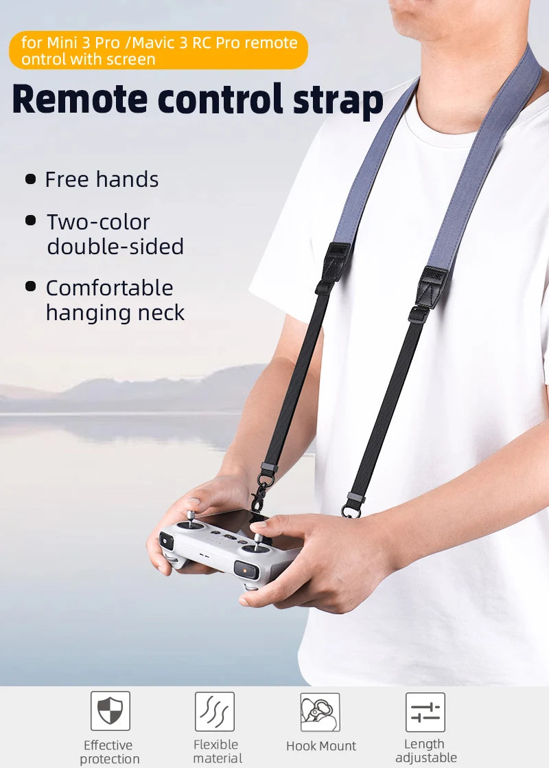Lanyard for DJI MINI 3 Pro - Smart Remote Controller Neck Strap Safety Strap Belt Sling for DJI RC/RC PRO Drone Accessories 10 Lanyard for DJI MINI 3 Pro
