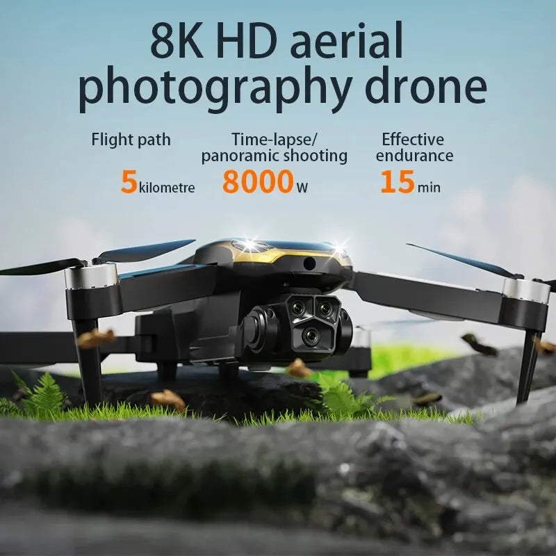 TESLA Drone M8, 8K HD aerial photography drone Flight path Time-lapse/ Effective panoramic shooting endurance 5 kilometre