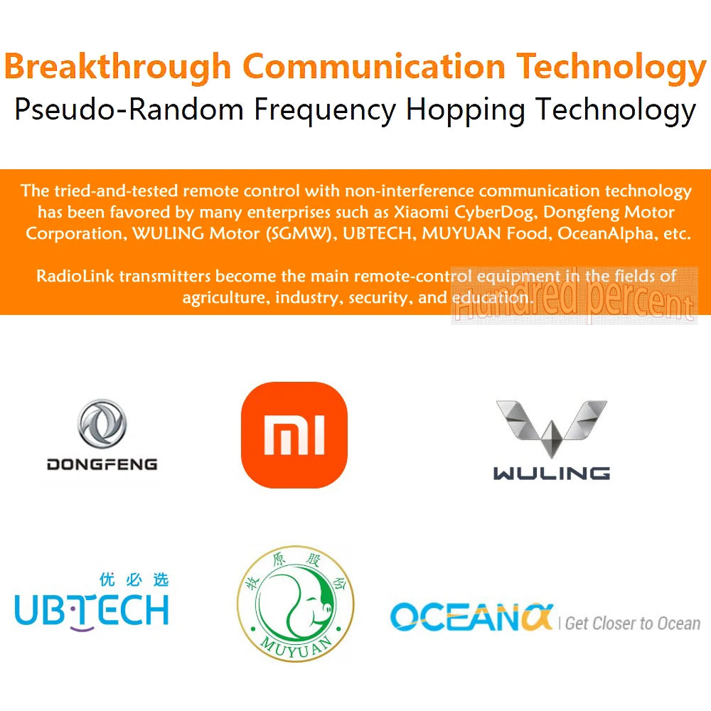 Radiolink RC8X 2.4G 8 Channels Radio Transmitter, RadioLink transmitters become the main remote-control equipment iljithe fields ofl agriculture