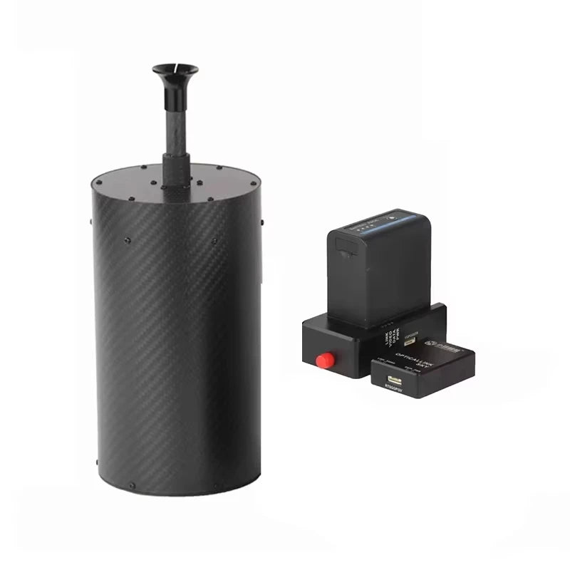 FPV Drone Optical Fiber Image Data Transmission System – OpticalLink SKY/GBD Ground Receiver, Airborne Fiber 0–20km