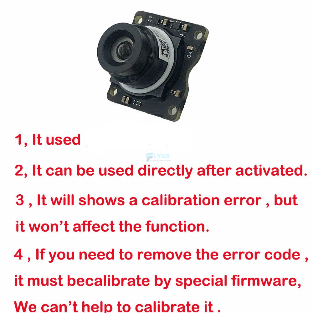 Gimbal Parts for DJI Mavic Air 2 - Gimbal Camera Motor Side/Back Cover Cap Set Lens Glass Ring Signal Flexible Cable (Used ) 70 Gimbal Parts for DJI Mavic Air 2, if you need to remove the error code it must becalibrated by special firmware