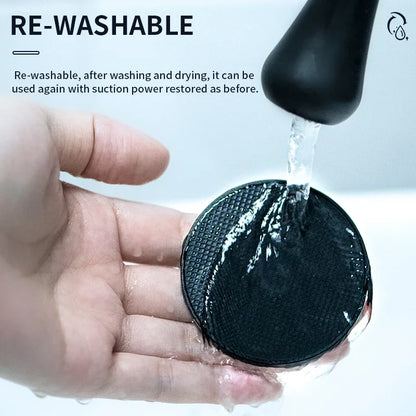 Re-washable suction base regains grip after cleaning, perfect for action cameras. (10 words)