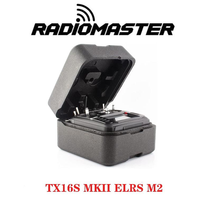 RadioMaster TX16S MKII V4.0 16ch 2.4G Radio Transmitter Remote Control ELRS 4in1 Version Support EDGETX OPENTX for RC Drone - RCDrone