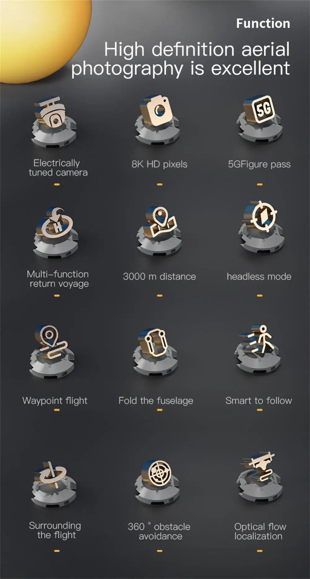 V28 Drone, high definition aerial photography is excellent 50 electrically 8k hd