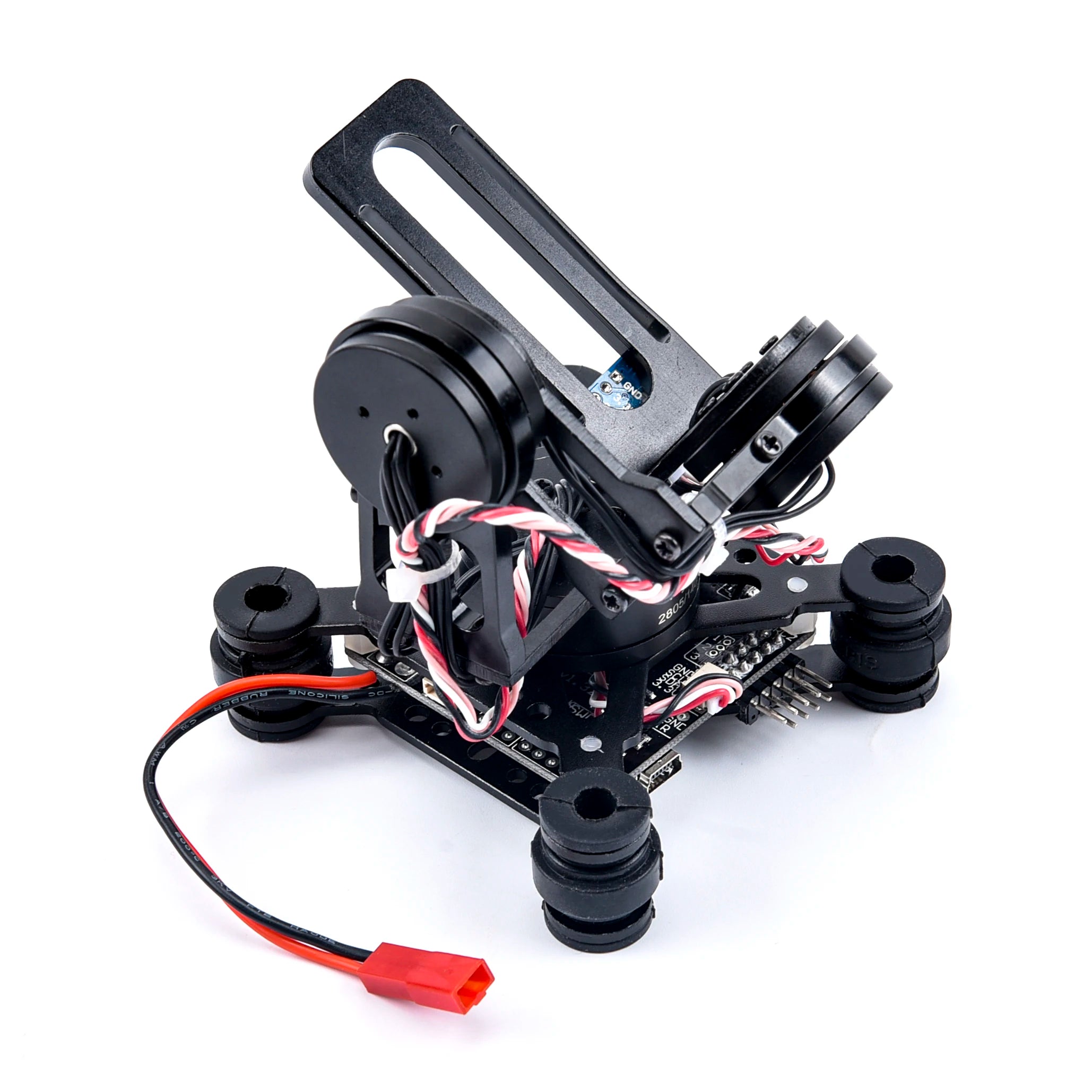 3 Axis Brushless Gimbal, if you do this many times, it will cause damage to the flight controller 