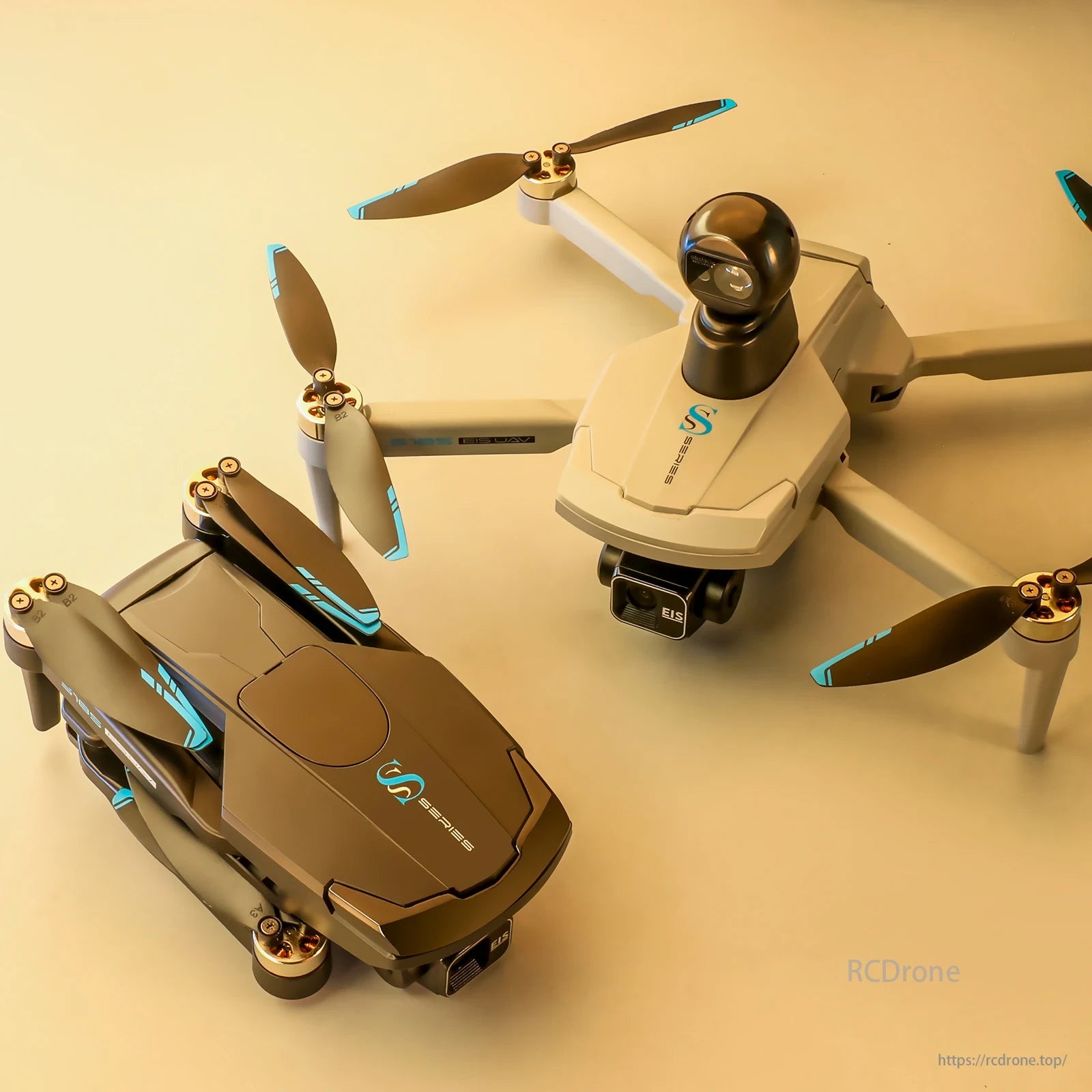 S185 GPS Drone, The WDSZKMYF drone features a 5.5-inch touchscreen remote control, 3-axis pan tilt camera, and 4K/8K video recording capabilities.