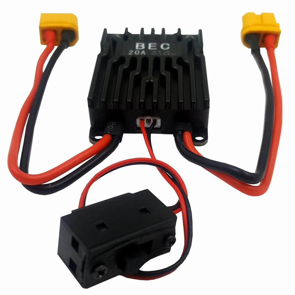 Rccskj High Current Linear Regulator BEC, It has two status LED, which lights up when the BEC works normally