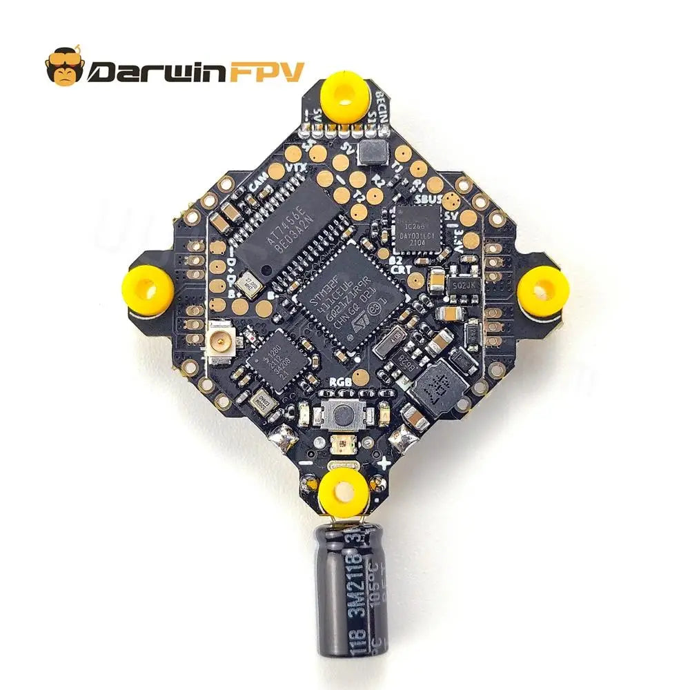 DarwinFPV ExpressLRS ELRS - 2.4Ghz F411 1~3S AIO Flight Controller Whoop Betaflight F4 15A OSD BEC BL_S 4In1 ESC for FPV RC Drone 7 DarwinFPV ExpressLRS ELRS 2.4Ghz F411 1