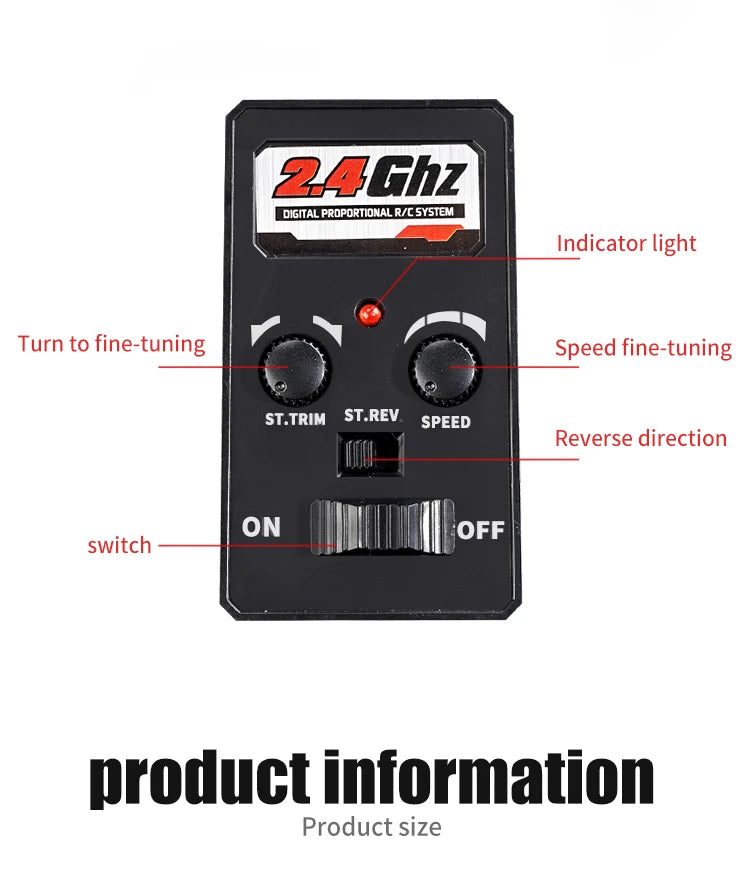 Rc Car, 2Achz digital proportlonalR/c SysTeM Indic
