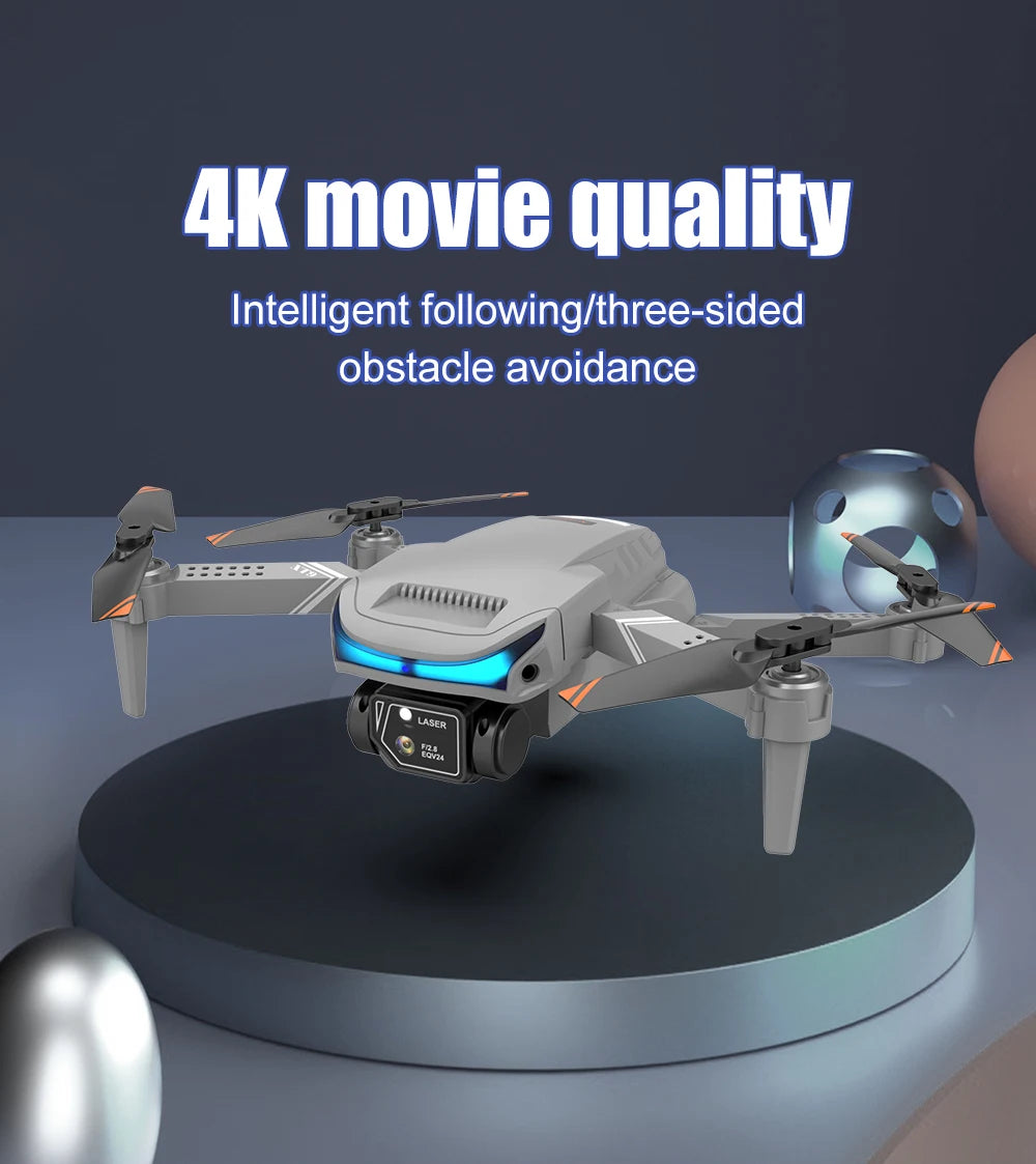 XT9 Mini Drone, 4k movie quality intelligent following/three-sided obstacle avoidance user