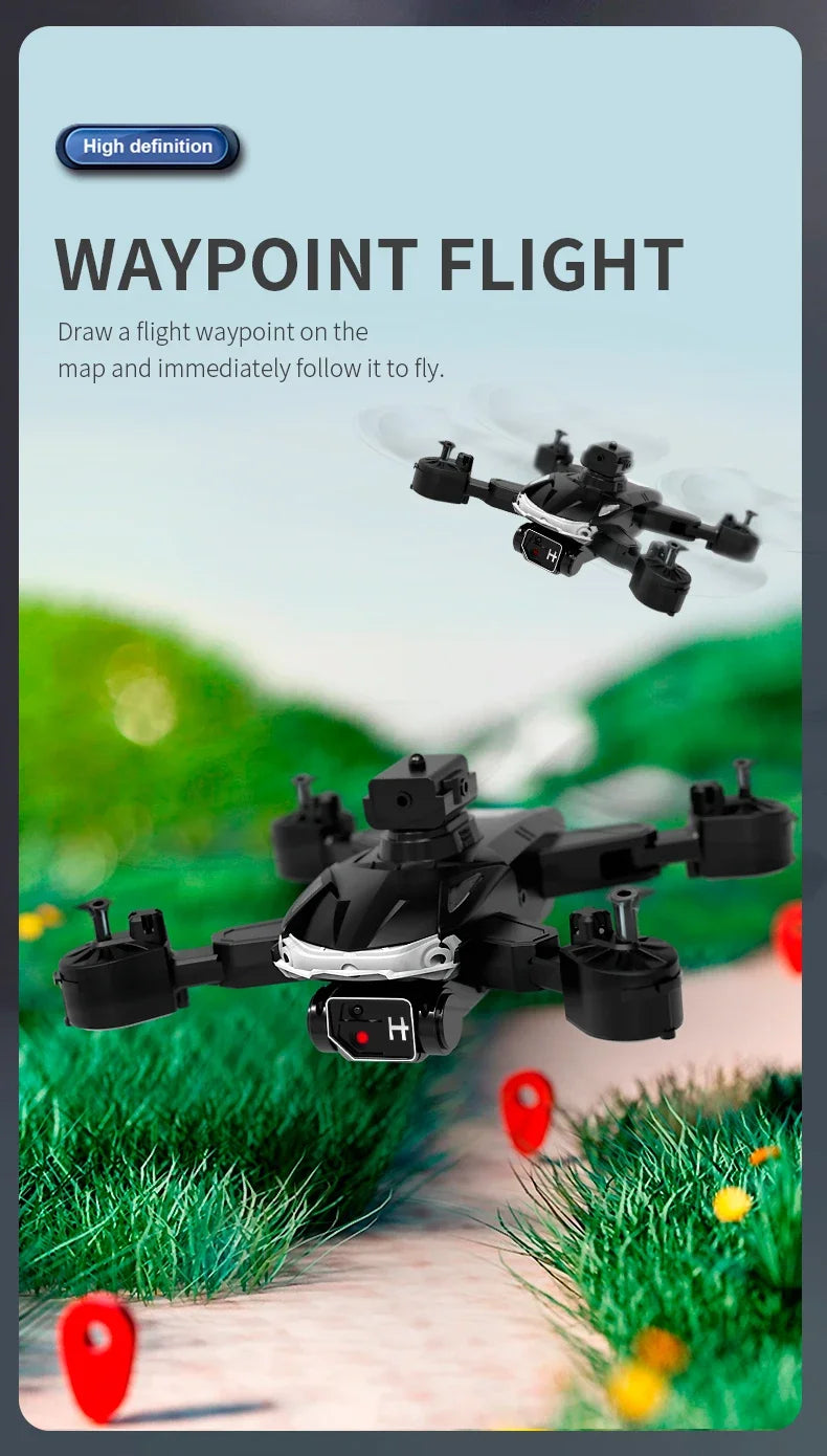 109L Drone - 8K 5G GPS Profesional HD Aerial Photography Dual-Camera Omnidirectional Obstacle Avoidance Quadrotor Drone 26 109L Drone, high definition waypoint flight draw a flight waypoint on the map