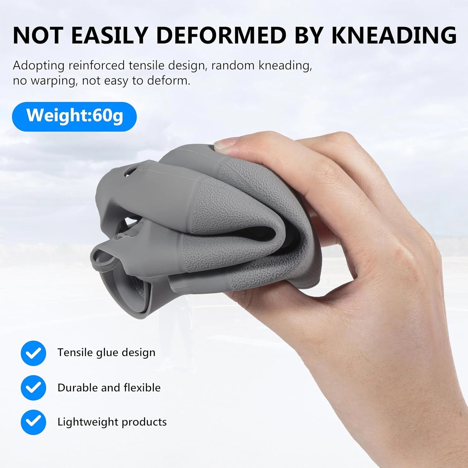 STARTRC RC 2 Silicone Protective Cover, Durable, flexible, lightweight drone with reinforced tensile design, anti-slip shockproof silicone cover, 60g weight, resistant to deformation.