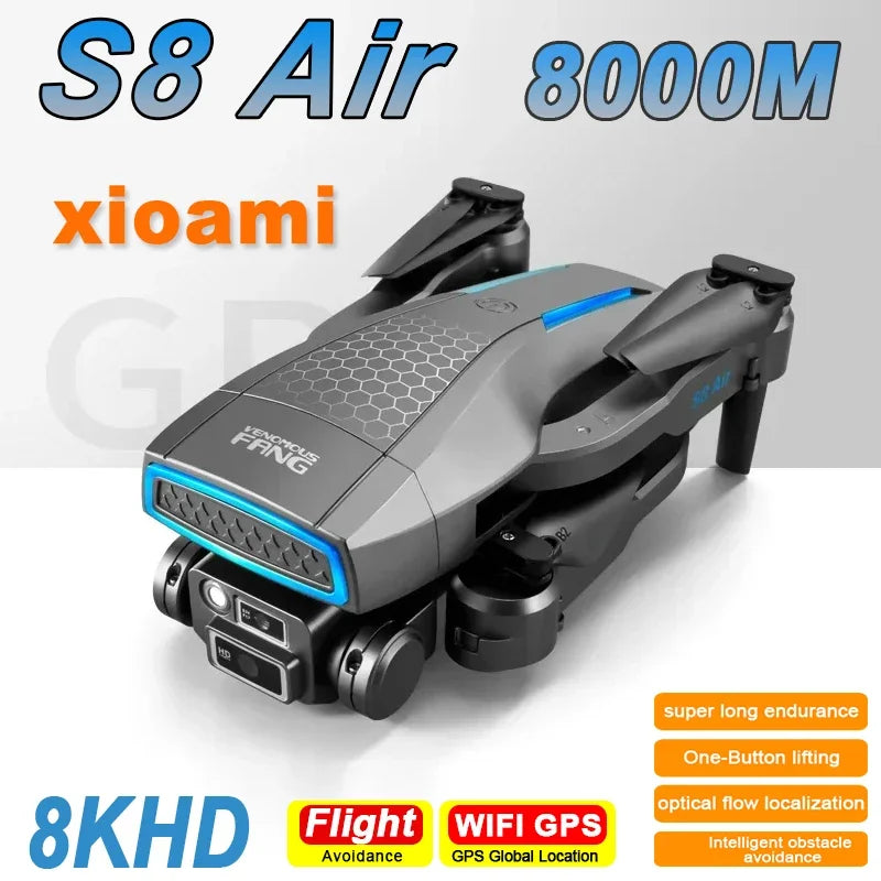 S8 Air  Drone, xioami super 'long endurance one-button