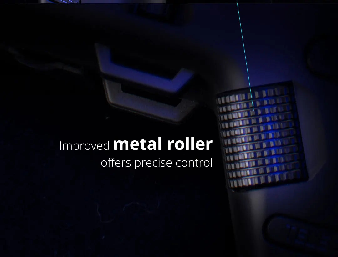 Improved metal roller offers precise