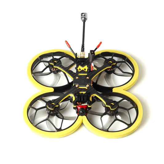 HGLRC Veyron35 - CR Pusher 3,5 pouces FPV Cinewhoop Racing Drone HD vidéo Prise de vue-Version analogique pour RC FPV Quadcopter Drone