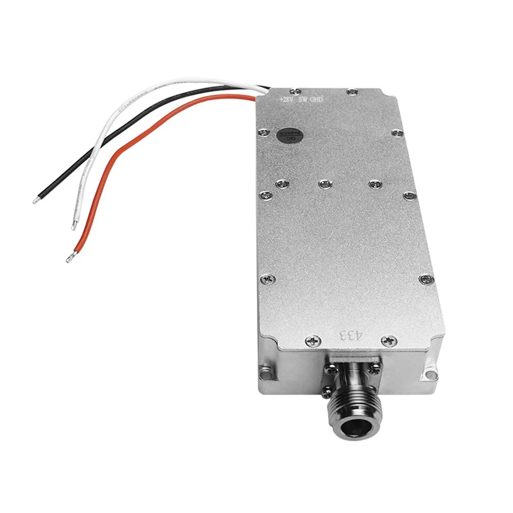 60W Anti Drone Module - 433M 900M 1.5G 2.4G 1.2G 800M 1.4G UAV Countermeasure Module of Power Drone Signal Amplifier RF Amplifier Type N Connector 8 60W Anti Drone Module, module is customized with frequencies of 1.2G 1.5G 2.4G 433M 900