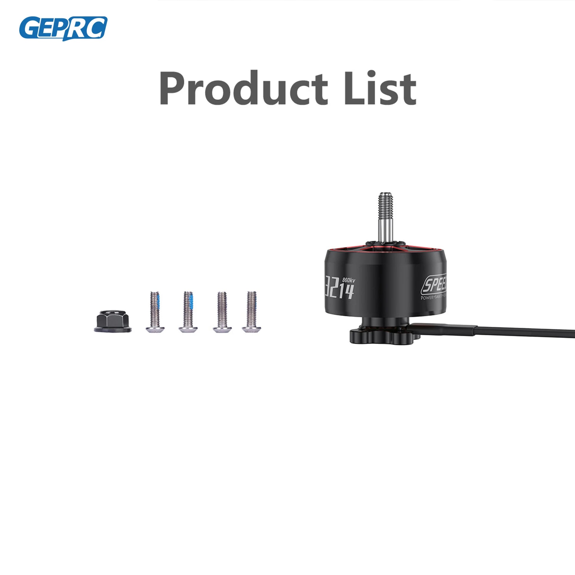 GEPRC Product List 860kv I2iy Gpll Llll