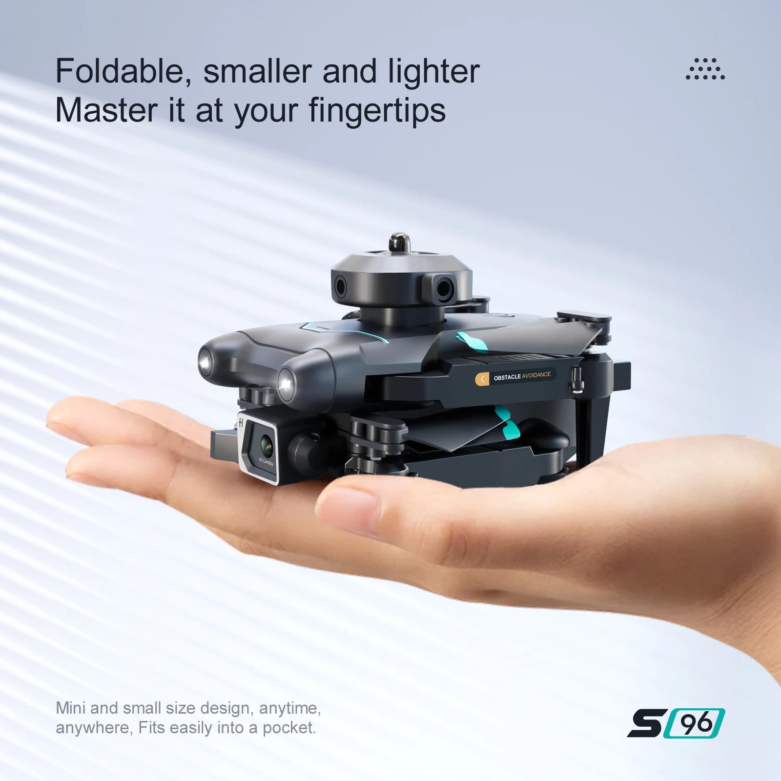 foldable, smaller and lighter master it at your fingertips obstacle avoidance