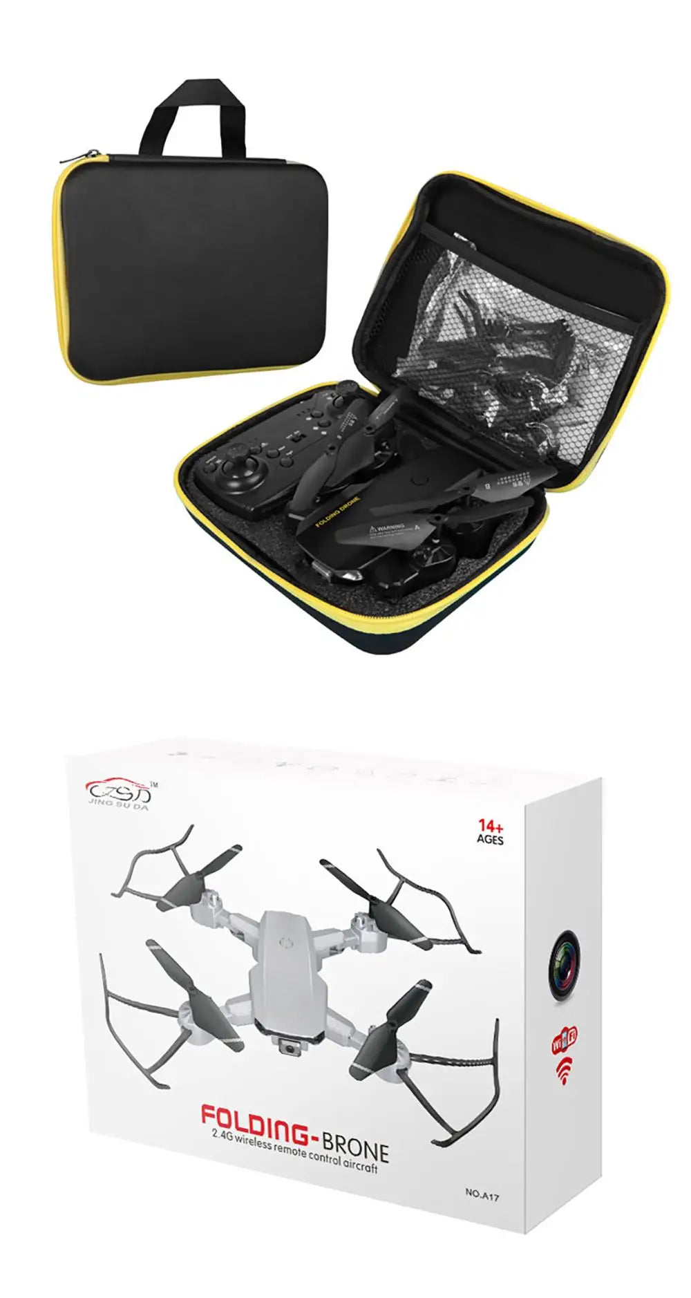 Eachine S60 Mini Drone - 4K Profesional WIFI FPV HD Camera Optical Flow Positioning 15mins Flight Time Foldable RC Drone Quadcopter RTF 16 Eachine S60 Mini Drone -