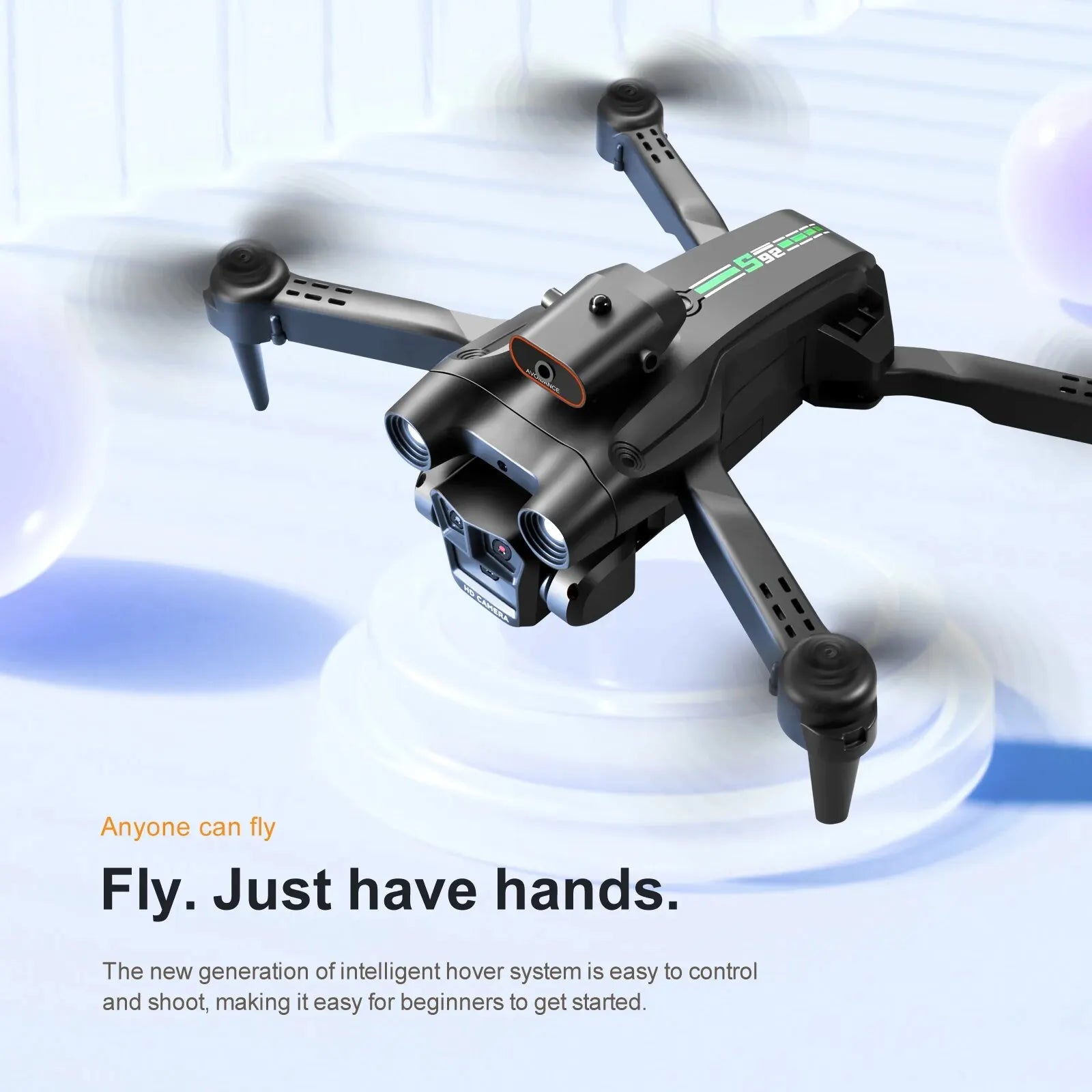 S92 Drone, the new generation of intelligent hover system is easy to control and shoot 