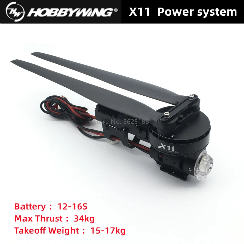 Hobbywing XRotor X11 Motor, KOBBYWNG X11 Power system re No: 3625186 Battery