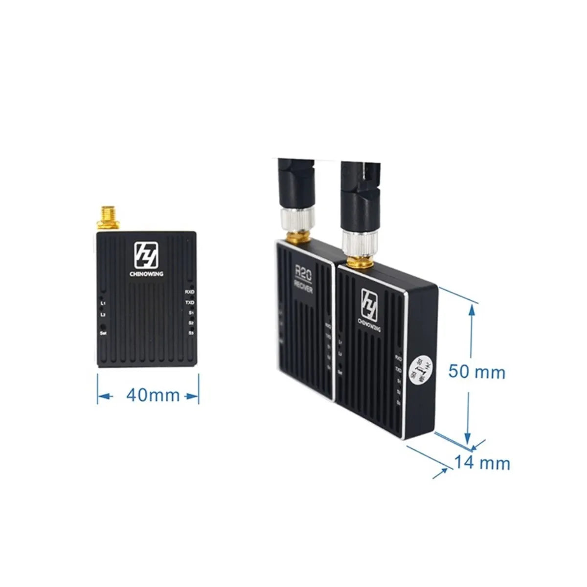 R20 820-845Mhz 100mw-1W VTX, R20 820-845Mhz 100mw-1W adjustable wireless data link