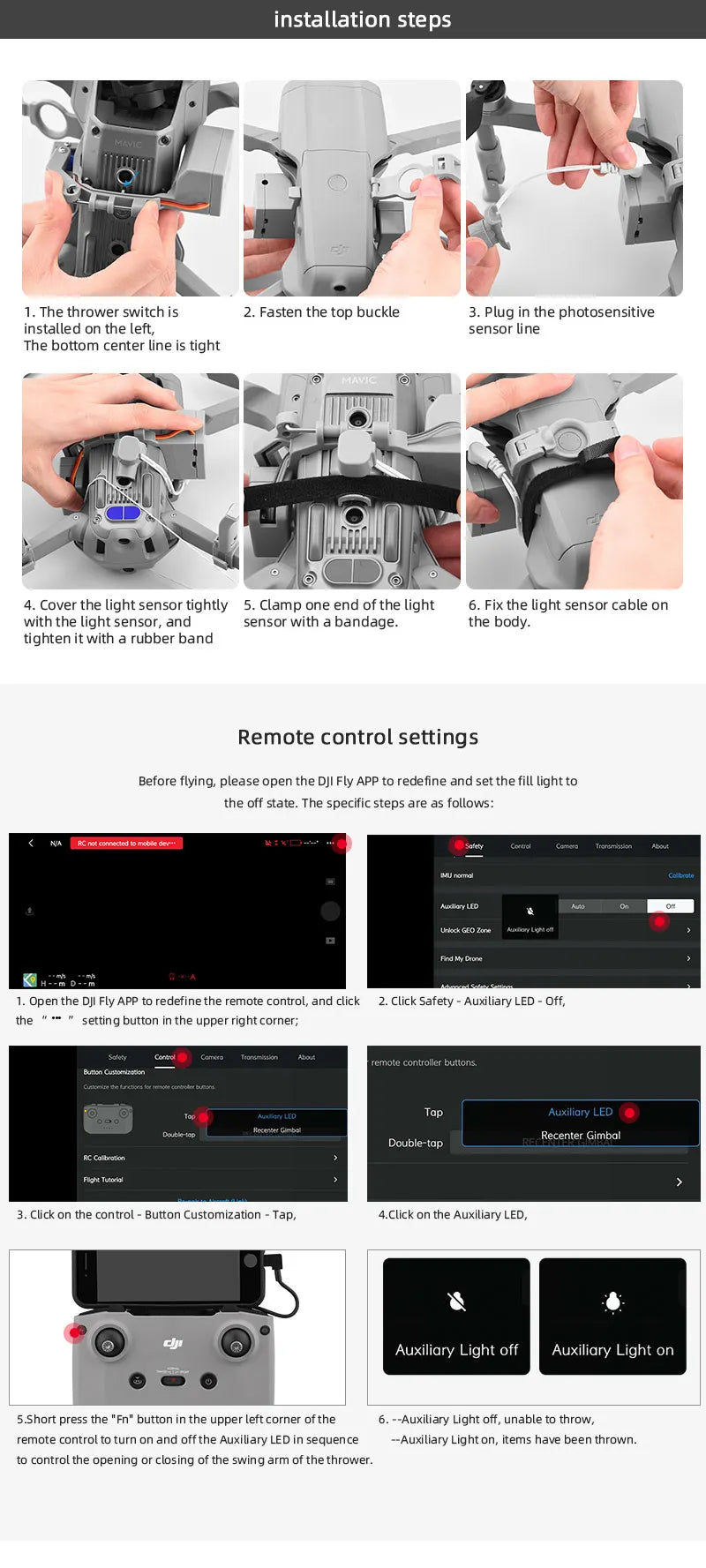 Airdrop System for DJI Mavic 3/2 Pro Zoom AIR 2 Mini 2/Mini 3 Drone Fishing Bait Wedding Ring Gift Deliver Life Rescue Thrower 22 Airdrop System for DJI Mavic 3