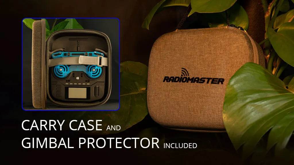 RadioMASTER CARRY CASE AND GIMBAL PROTECTOR INCLUD