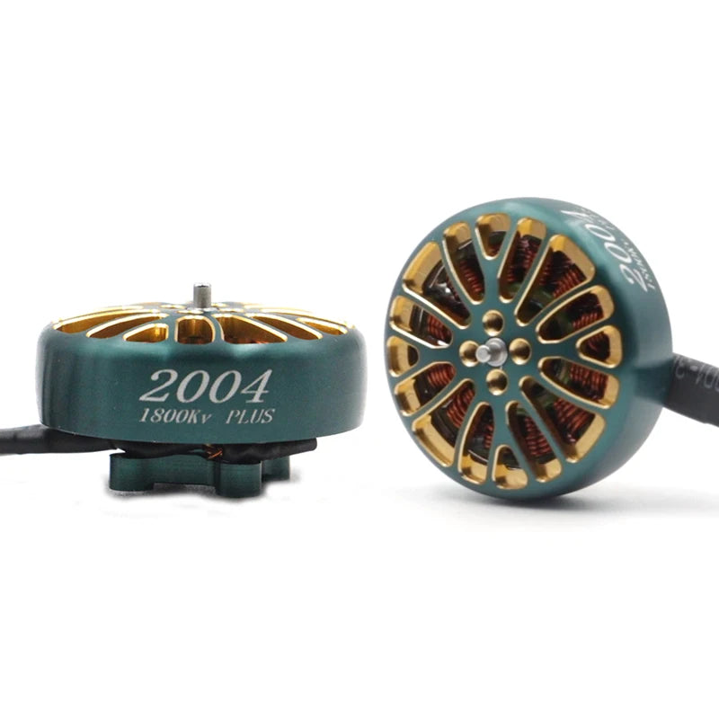 LANNRC 2004 PLUS 1800KV / 2500KV / 3000KV 3–6S Brushless Motor for 3.5–5 Inch FPV Drones – 1.5mm Shaft, 16.5g