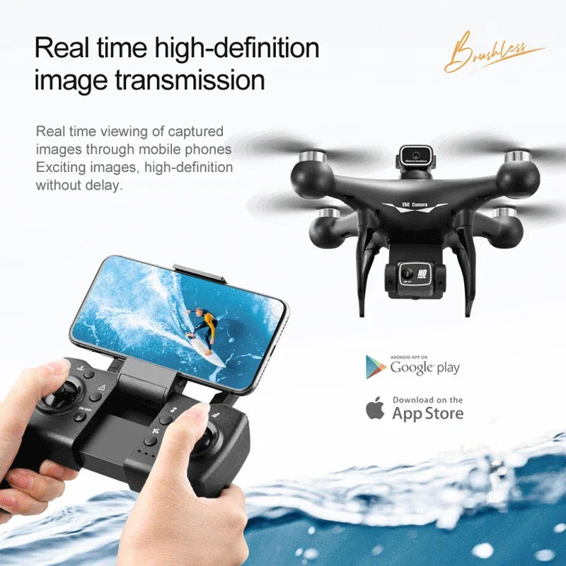 S116 MAX Drone, Instantly stream high-definition video and images to your smartphone for seamless viewing.