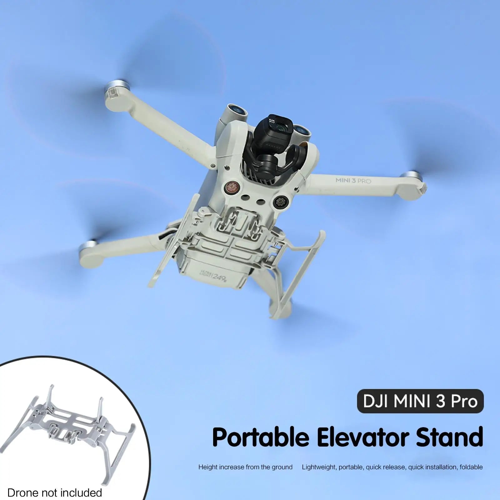 MINI 3 PRO DJI MINI 3 Pro Portable Elevator Stand Height increase from the ground