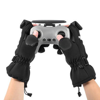 handschuhe drohne STARTRC Drone Flight Gloves V2 – Winter Warm Pilot Gloves for DJI Air – RCDrone