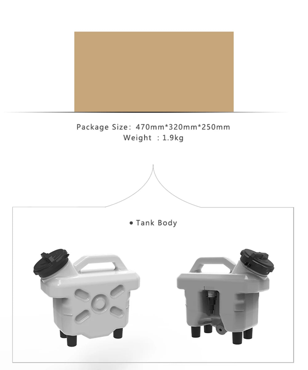 The Dreameagle X410Z is an agricultural spraying drone with a compact size and lightweight design, weighing 1.9kg.