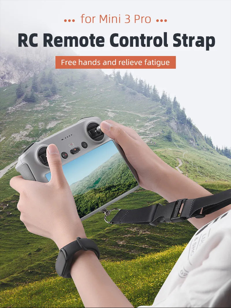 Lanyard Neck Strap for DJI Mini 3 Pro, Mini 3 Pro RC Remote Control Strap Free hands and relieve fatigue