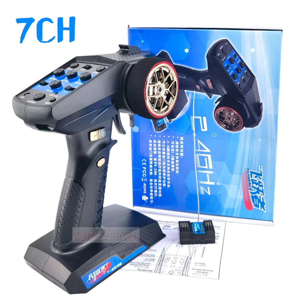 Flyueace T-6819C - 7CH 2.4GHZ 4.2-10V Radio Control System Transmitter With Receiver For RC Car Boat Tank Truck Toy Linkage lights 13 Flyueace T-6819C SPECIFICATIONS Use : Vehicle