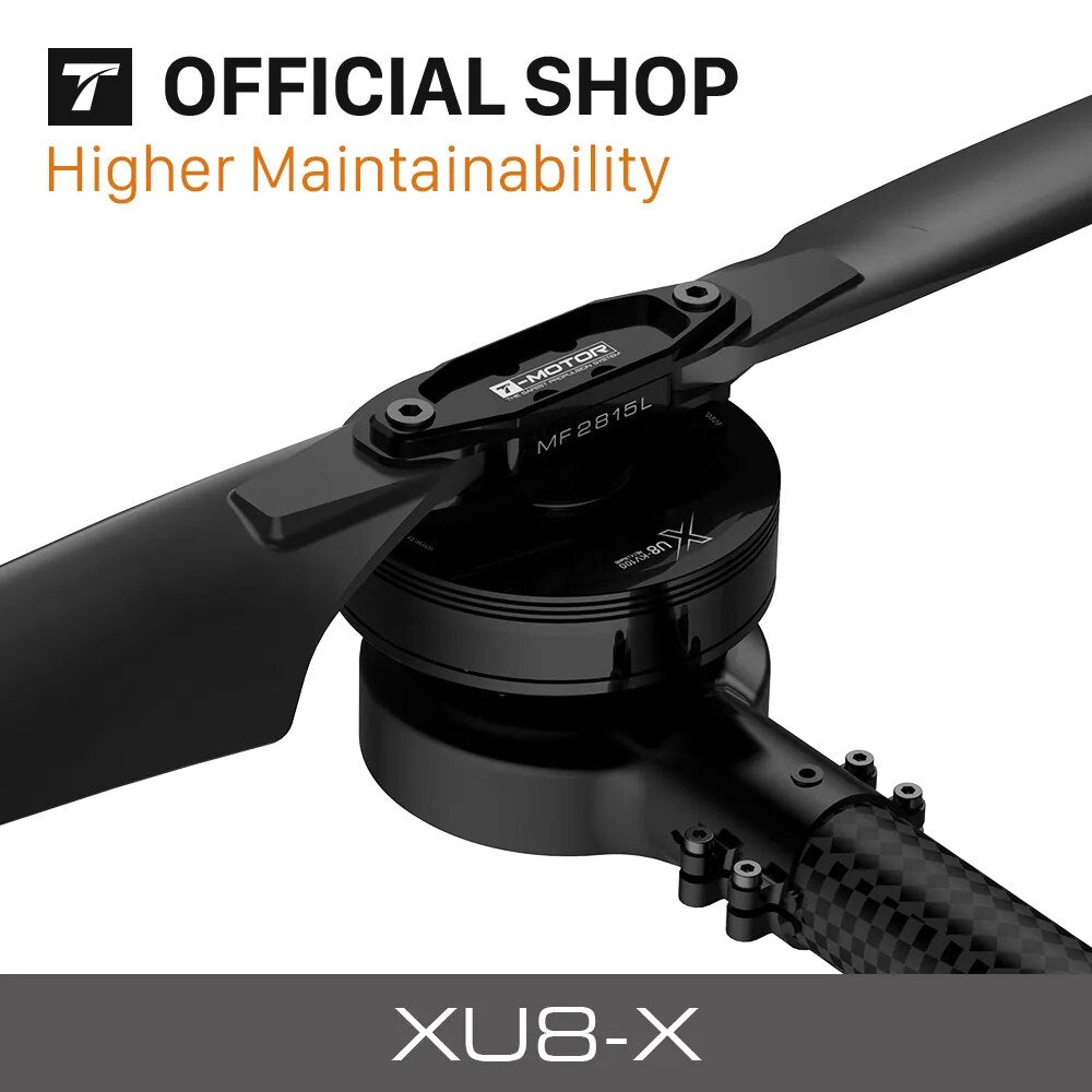Xu8 T-MOTOR XU8-X 암 세트 - 통합 추진 시스템 XU8 KV100 및 ALPHA 60A 12S 및 MF2815 – RCDrone