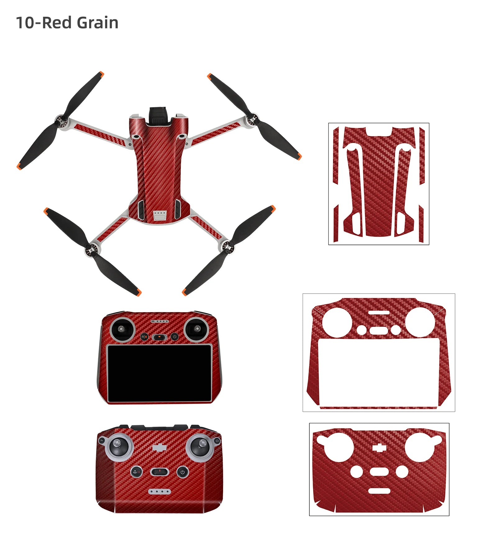 For DJI Mini 3 Pro Stickers Drone Protective Film Waterproof Remote Decals Full Cover Skin For DJI Mini 3 Pro Drone Accessories 47 these decals help showing off your unique style for Mini 3 Pro. Sticker only,