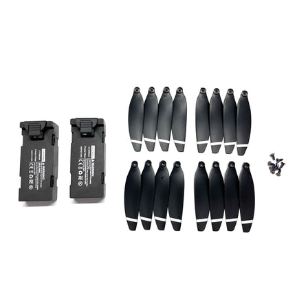 S136 Drone Battery (3.7V 2000mAh), S136 Drone Propellers