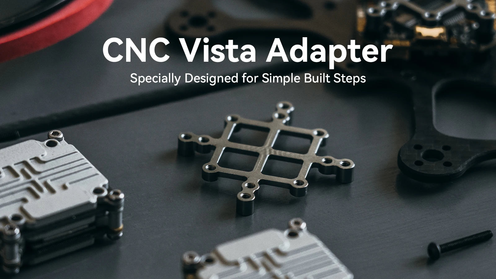 BETAFPV Pavo25 Whoop FPV, CNC Vista Adapter Specially Designed for Simple Built Step