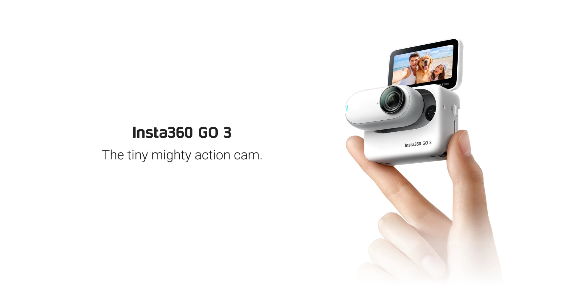Insta360 GO 3 operation camera 
