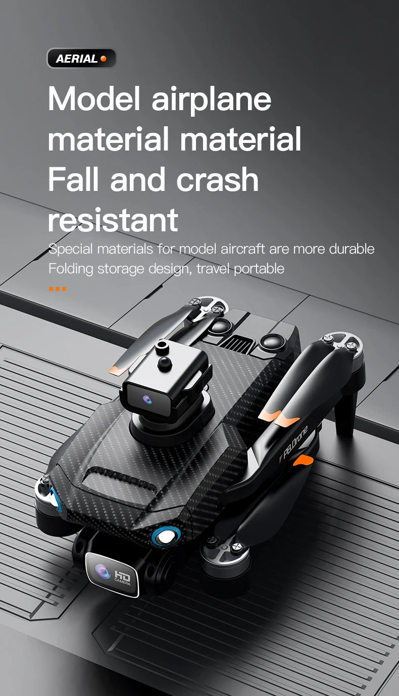 P8 Pro GPS Drone - 2023 Brushless 4K Dual Camera WIFI Quadcopter Five-Sided Intelligent Obstacle Avoidance Helicopter Toy 47 P8 Pro GPS Drone, aerial model airplane material fall and crash resistant special materials for-model aircraft