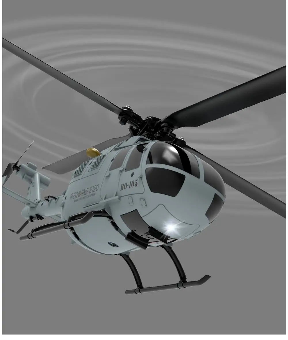 Eachine E120 RC Helicopter, E120 battery life can reach about 15 minutes