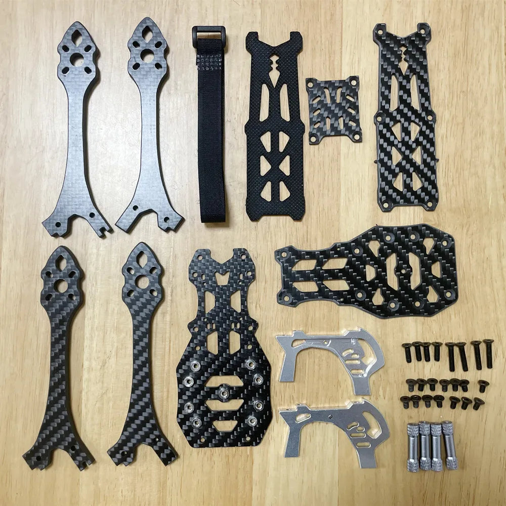 Mark 5 HD Frame - 5inch 5mm Arm FPV Racing Drone Quadcopter Freestyle For Rooster 230mm 13 Mark 5 HD Frame, Mark5 Mark 5 HD analog signal Frame 5inch 225mm W 5mm Arm FP