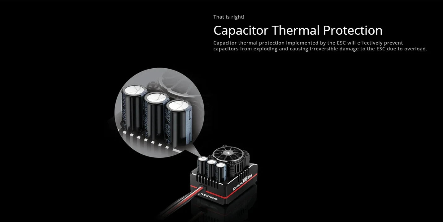 rightl Capacitor thermal protection will effectively prevent capacitors from exploding 
