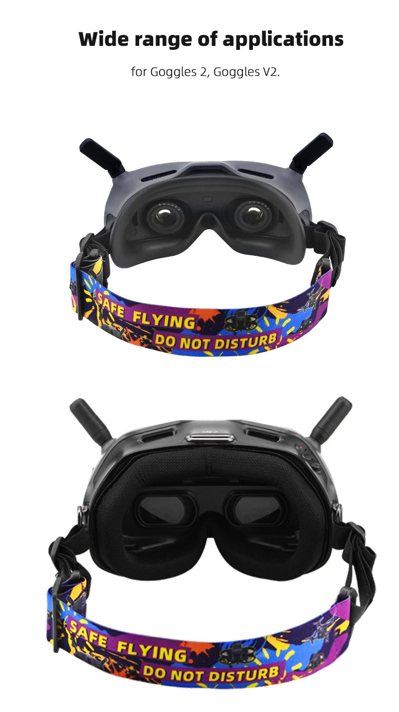 Head Strap For DJI FPV Goggles 2/V2, Wide range of applications for Goggles 2, Goggle V2 . DO NOT 