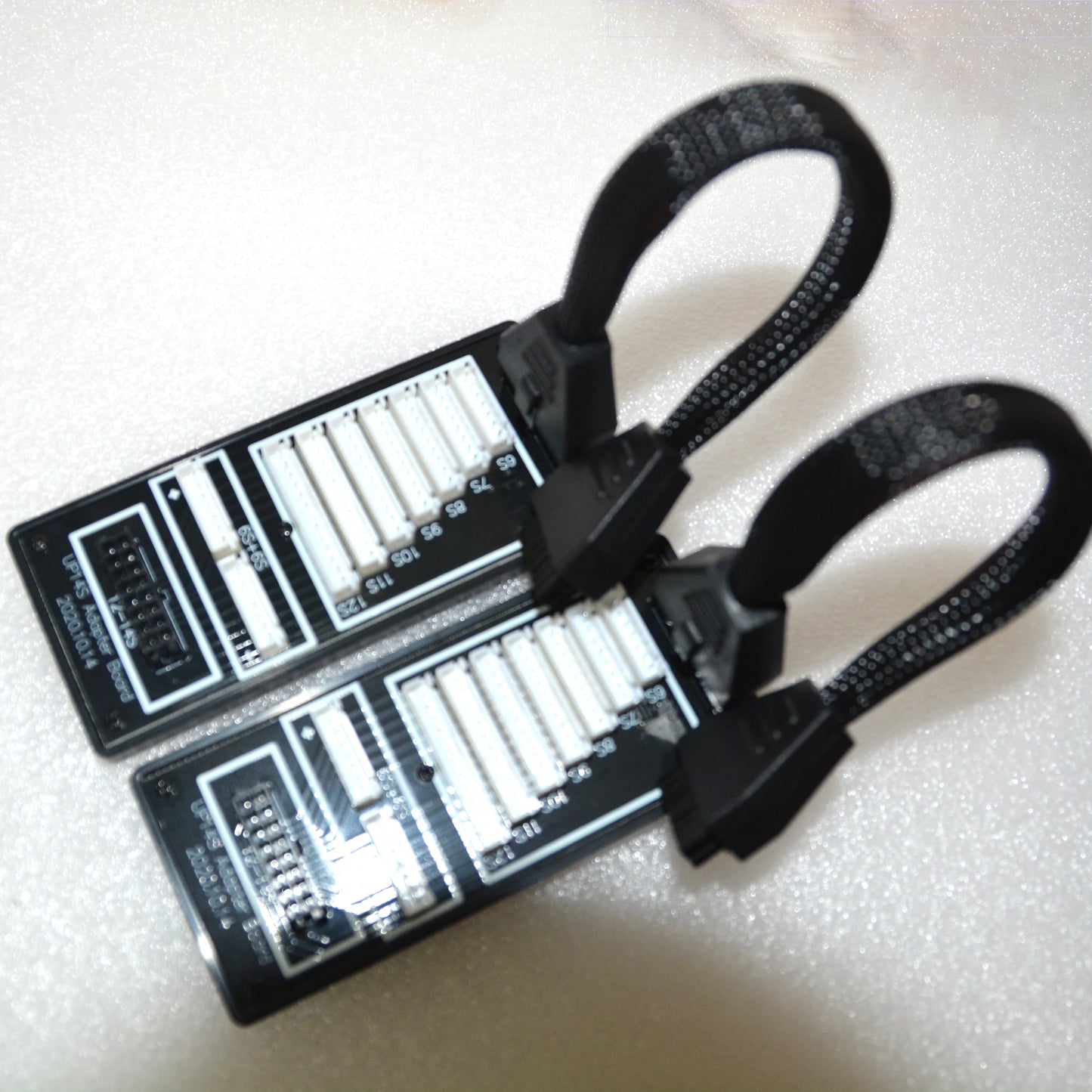 Плата розширення UP14S підтримує 6S-14S, 6S+6S до 12S. Чорна плата-адаптер для балансувальної зарядки.