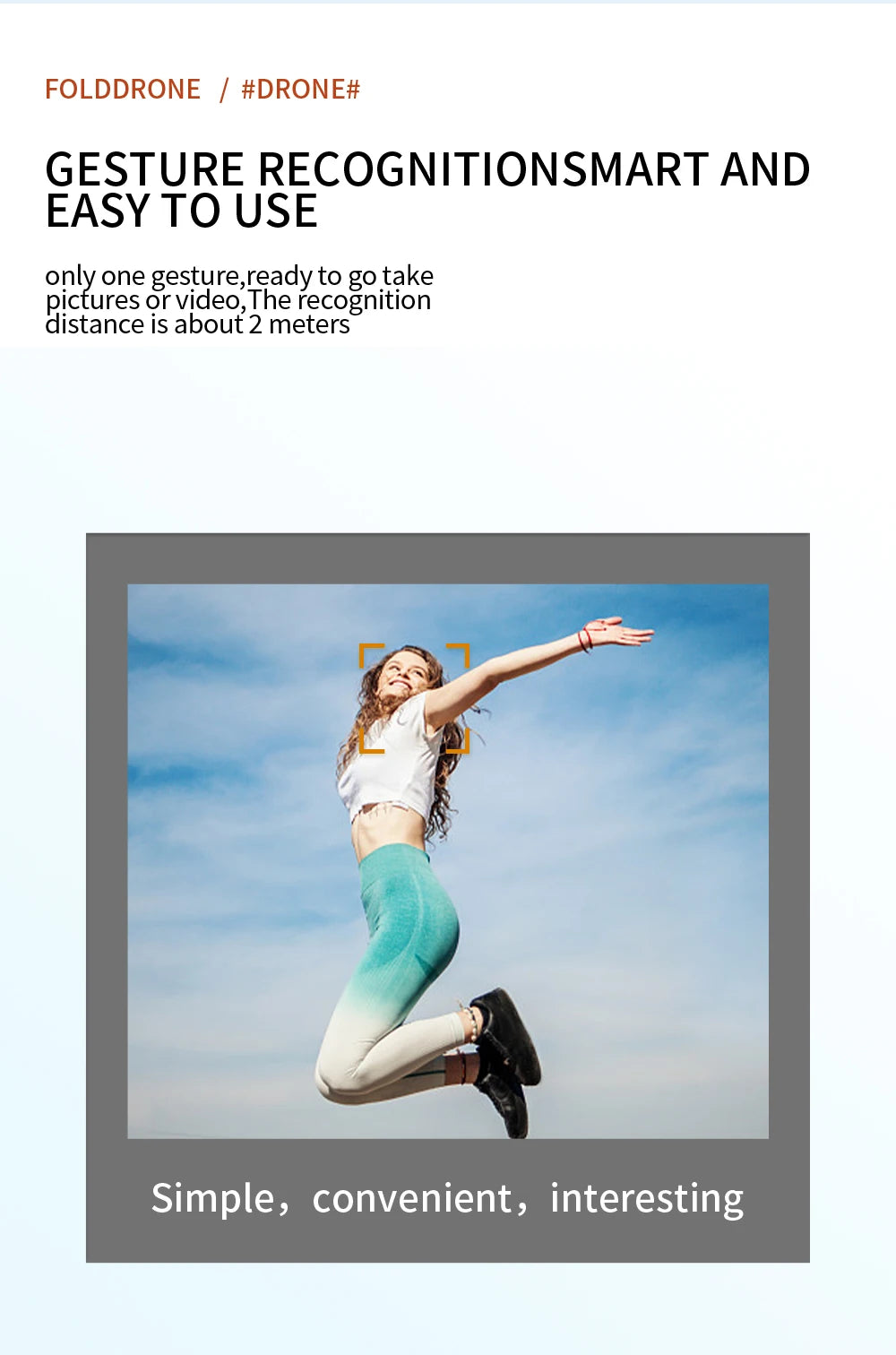 New AE6 / AE6 Max Drone, the recognition is about 2 meters Simple, convenient , interesting , easy to use .